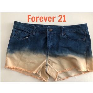 Forever 21 Premium Denim Shorts Size 25